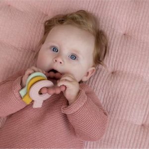Little dutch siliconen bijtspeeltje roze