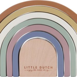 Little dutch – Regenboog stapelblokken