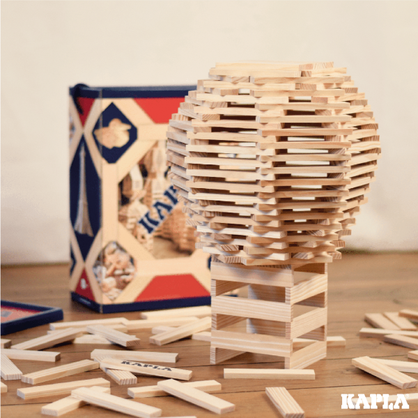 KAPLA Box - 200 Plankjes (naturel) - Afbeelding 4