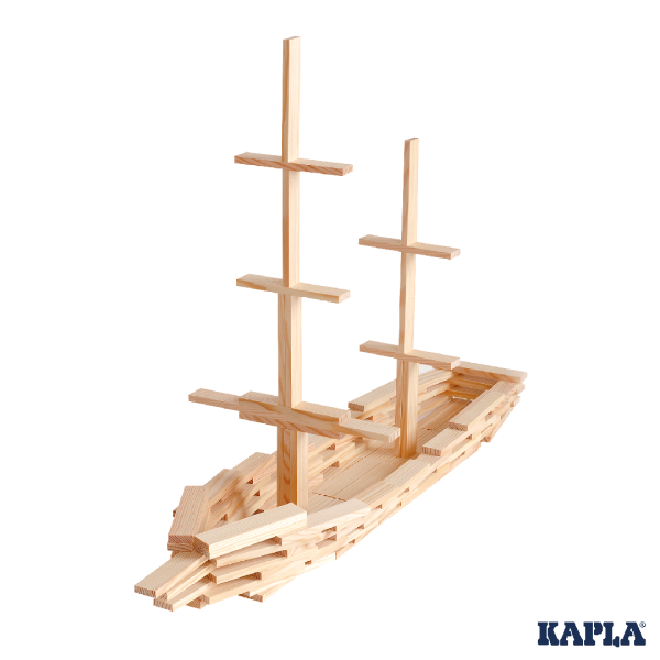 KAPLA Box - 200 Plankjes (naturel) - Afbeelding 6