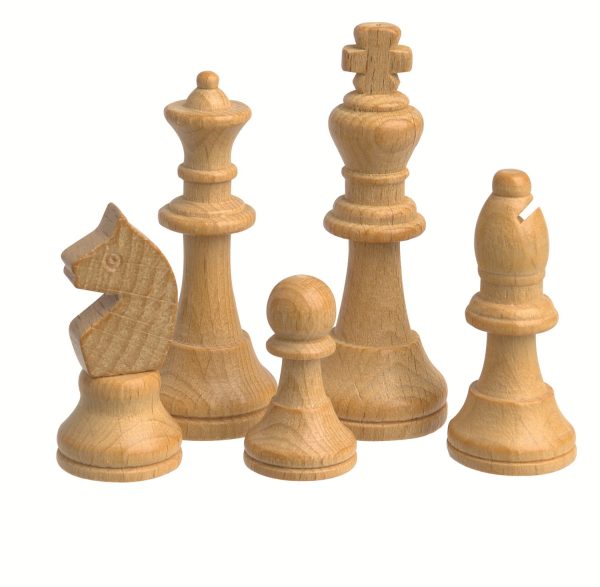 Jumbo Schaakspel met Houten Figuren - Afbeelding 3