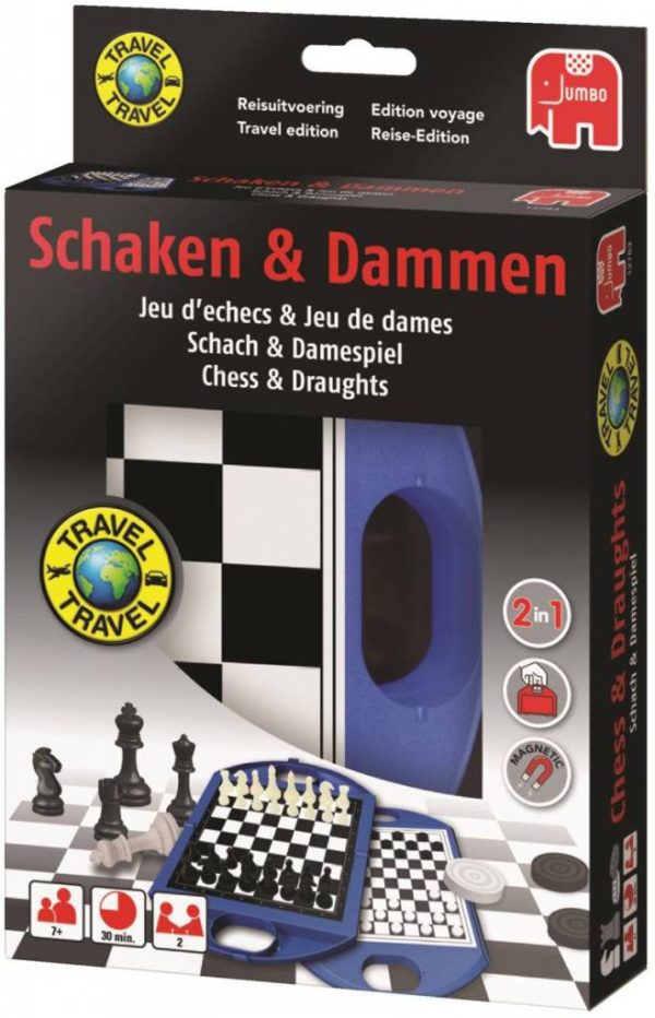 Reisspel Schaken en dammen
