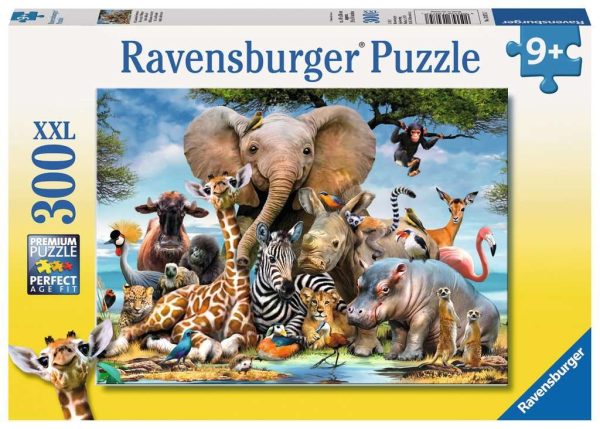 Puzzel (XXL) 300stuks - Afrikaanse vrienden
