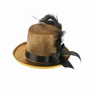 Buishoed Mini Lurex – 1 kleur goud