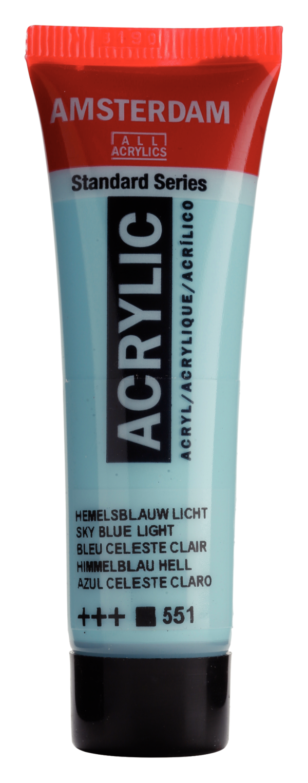 Acrylverf Amsterdam tube 20ml - Hemelsblauw Licht