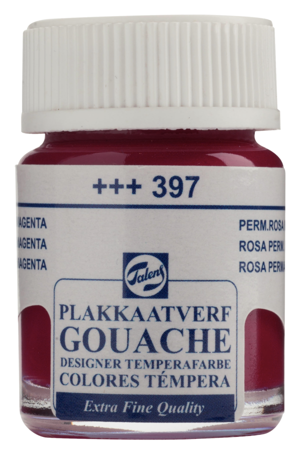 Talens Plakkaatverf Extra Fijn 16ml - Permanentroze Magenta