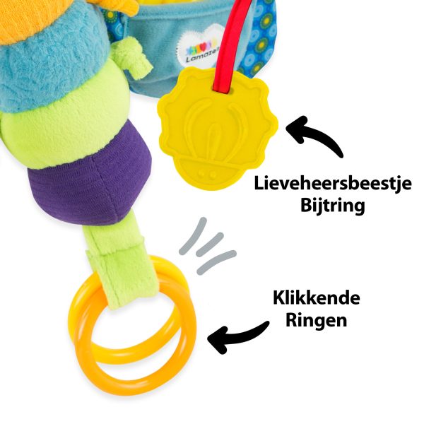 Lamaze Activiteitenknuffel - Freddie de Vuurvlieg - Afbeelding 5