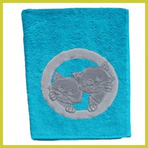 Badhanddoek – blauw