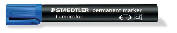 Lumocolor Permanent-Marker 2mm/ronde punt - blauw