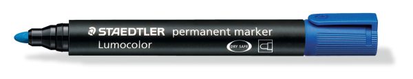 Lumocolor Permanent-Marker 2mm/ronde punt - blauw - Afbeelding 2