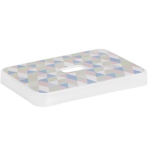 Sigma Home Deksel voor Box 9L+13L+18L+25L – decor triangel/transparant