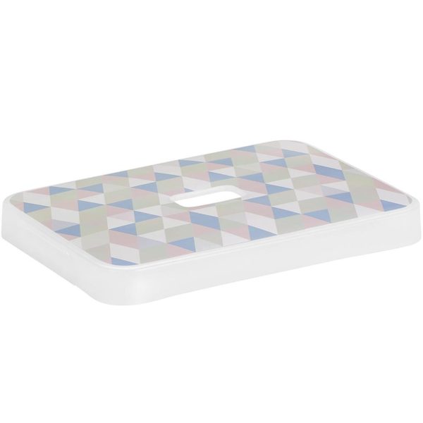 Sigma Home Deksel voor Box 9L+13L+18L+25L - decor triangel/transparant