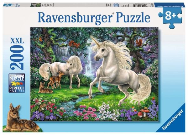 Puzzel (XXL) 200stuks - Sprookjesachtige eenhoorn