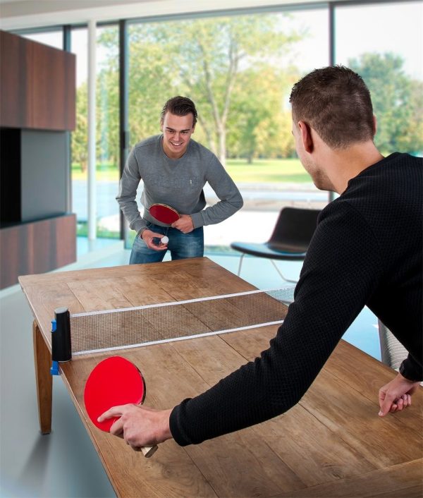 Tafeltennis netpost uittrekbaar tot 180cm - Afbeelding 2