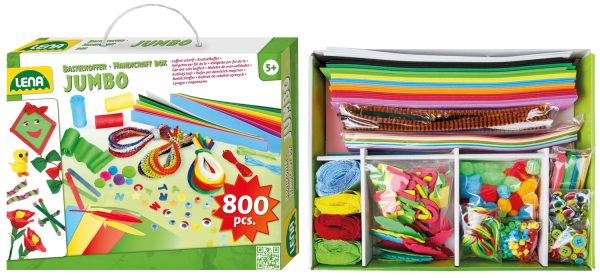 Lena - Jumbo knutselkoffer - 800 stuks - Afbeelding 2