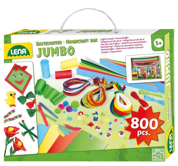 Lena - Jumbo knutselkoffer - 800 stuks - Afbeelding 3