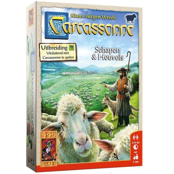 Carcassonne Schapen & Heuvels