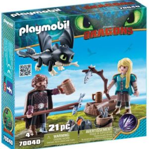 PM Dragons – Hikkie en Astrid met babydraak 70040