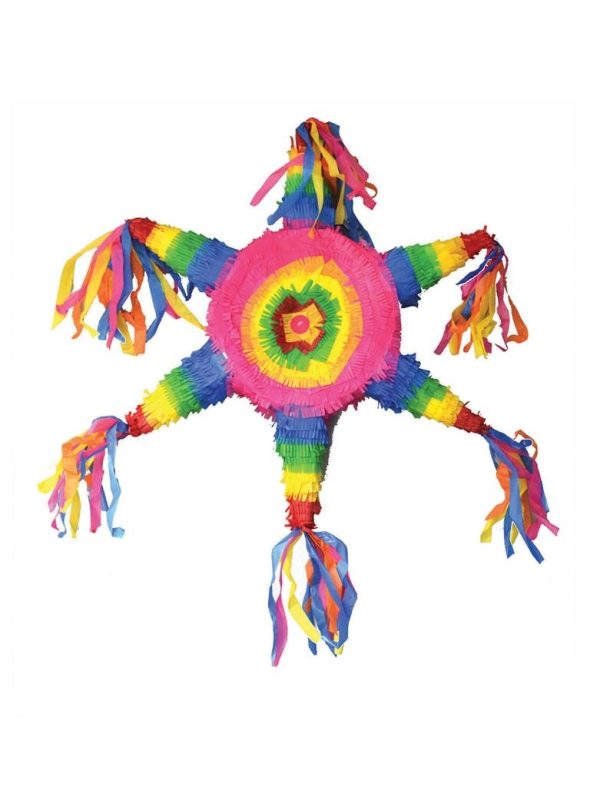 Pinata - Ster meerkleurig (62x56x9 cm)