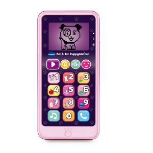 Bel & Tel Puppytelefoon roze