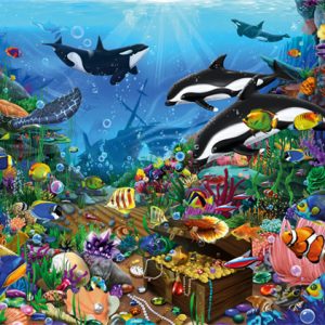 Puzzel (1000stuks) – Premium Collection – Jewels of the Deep