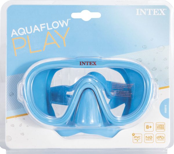 Intex Duikbril "Sea Scan" Aquaflow Play (geel OF blauw)