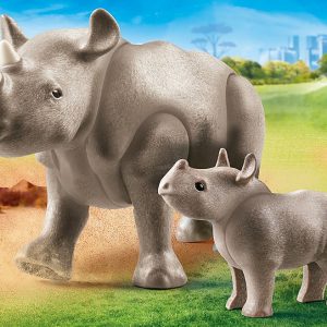 PM Family Fun – Neushoorn met baby 70357