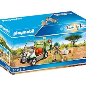 PM Family Fun – Dierenverzorger met voertuig 70346