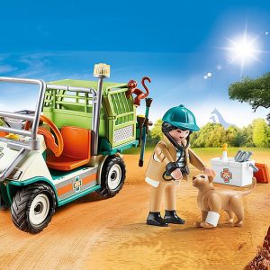 PM Family Fun – Dierenverzorger met voertuig 70346