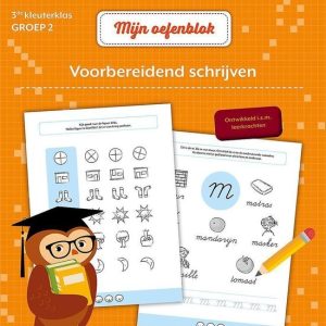 Mijn oefenblok – Voorbereidend schrijven (3de kleuterklas-groep 2)