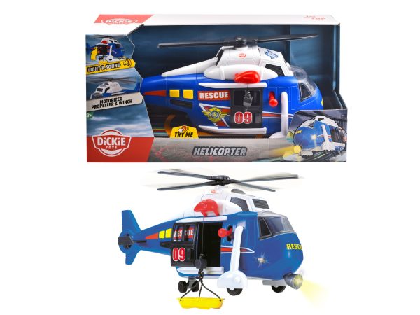 Helikopter met licht en geluid