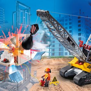 PM City Action – Kabelgraafmachine met bouwonderdeel