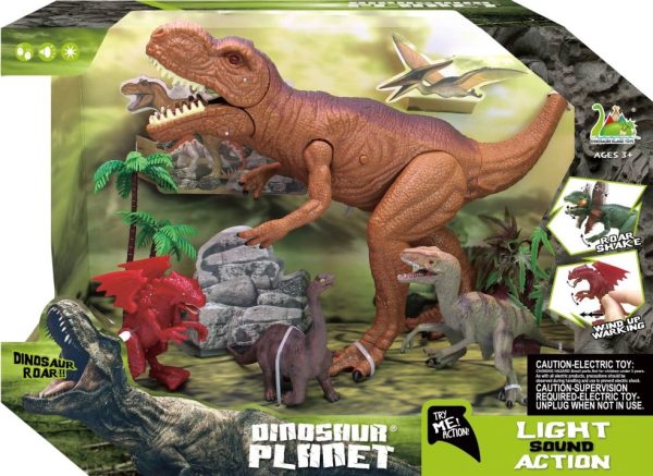 Dinosaur Planet met licht en geluid