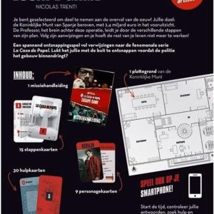 La Casa de Papel – Escape game