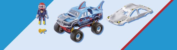 PM Stuntshow - Monster Truck Haai 70550 - Afbeelding 3