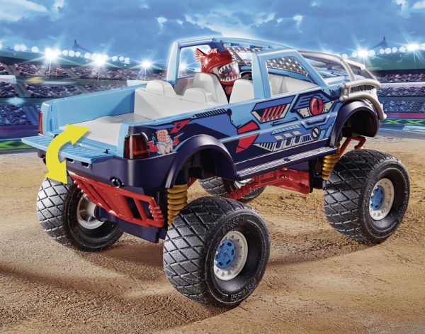 PM Stuntshow - Monster Truck Haai 70550 - Afbeelding 4