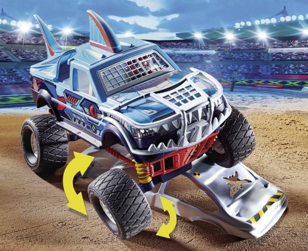 PM Stuntshow - Monster Truck Haai 70550 - Afbeelding 5