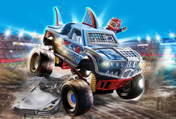 PM Stuntshow - Monster Truck Haai 70550 - Afbeelding 6