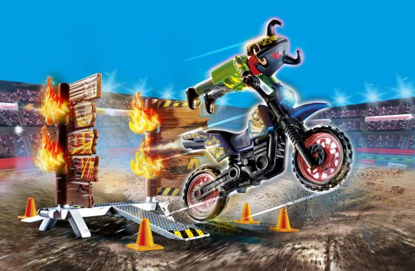 PM Stuntshow - Motor met vuurmuur 70553 - Afbeelding 2