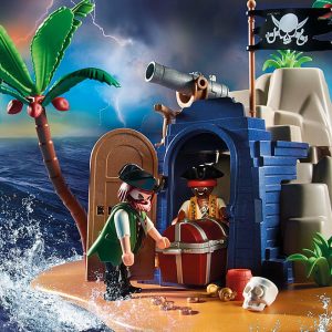 PM Pirates – Pirateneiland met schuilplaats voor schatkist 70556