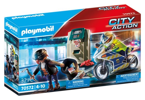 PM City Action - Politiemotor achtervolging van de geldrover 70572