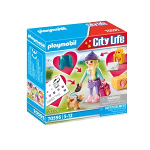 PM City Life – Modemeisje met hond 70595