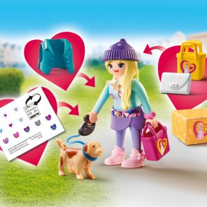 PM City Life – Modemeisje met hond 70595