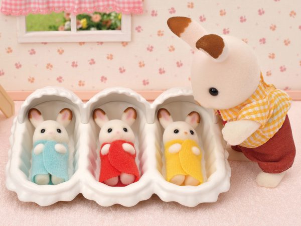 Sylvanian Families - Drieling chocoladekonijn verzorgingsset - Afbeelding 5