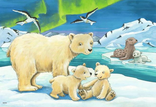 Puzzel (2x12stuks) - Jonge dieren uit de hele wereld - Afbeelding 3