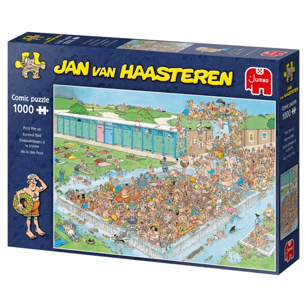 Jan van Haasteren Pool Pile-Up 1000 pcs Legpuzzel 1000 stuk(s) - Afbeelding 3