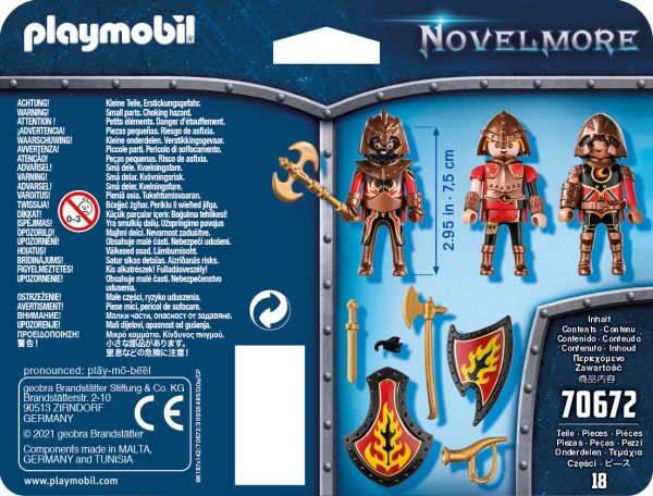 PM Novelmore - Set van 3 Burnham Raiders 70672 - Afbeelding 3