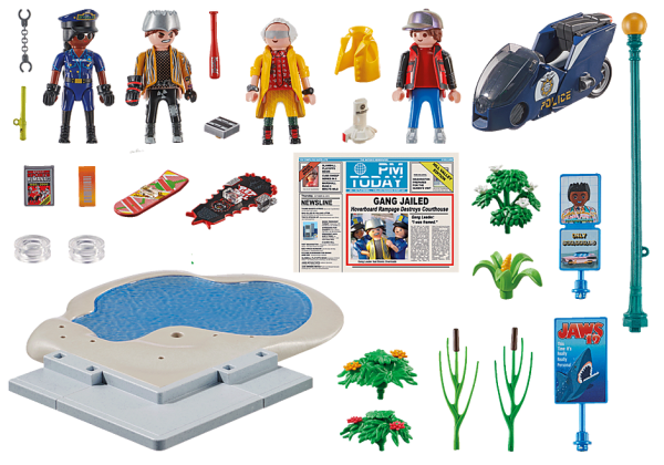PM Back To The Future II - Hoverboard achtervolging 70634 - Afbeelding 4