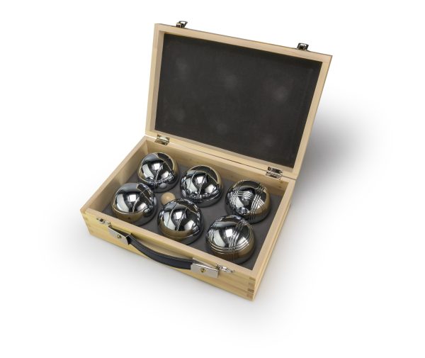 Pétanque (Jeu de Boules) in houten box