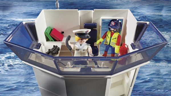 PM City Action Cargo - Groot containerschip met douaneboot 70769 - Afbeelding 4